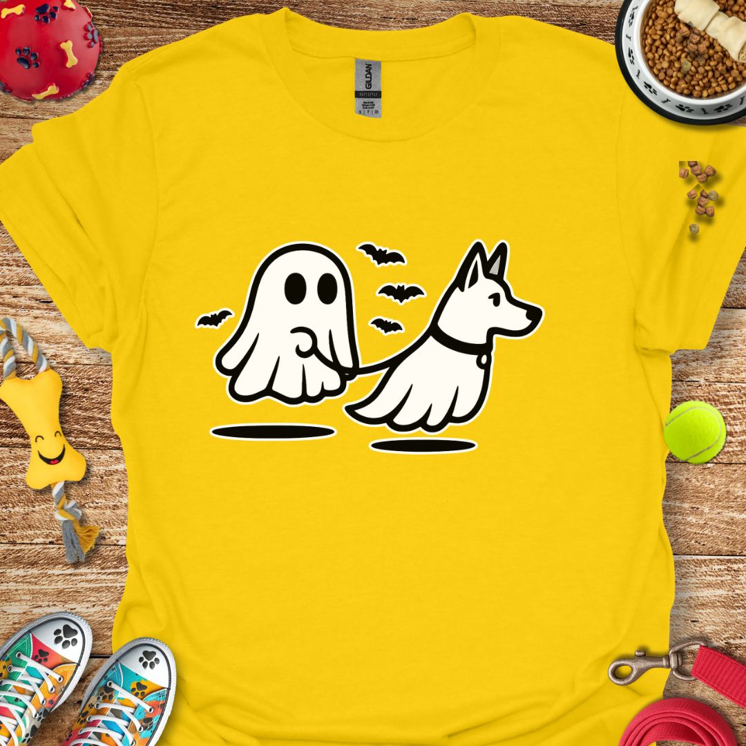 Ghost Walking German Shepherd T-Shirt