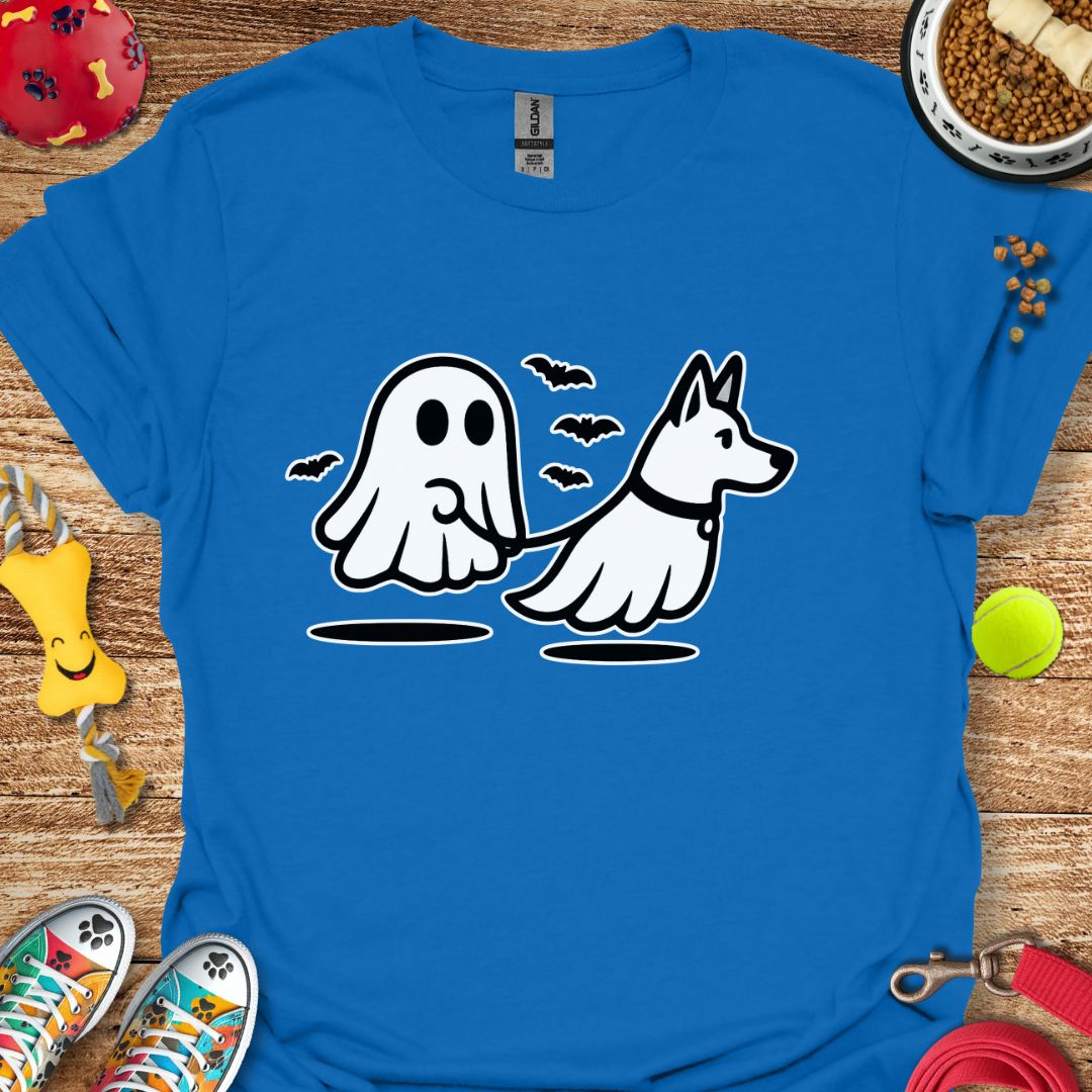 Ghost Walking German Shepherd T-Shirt