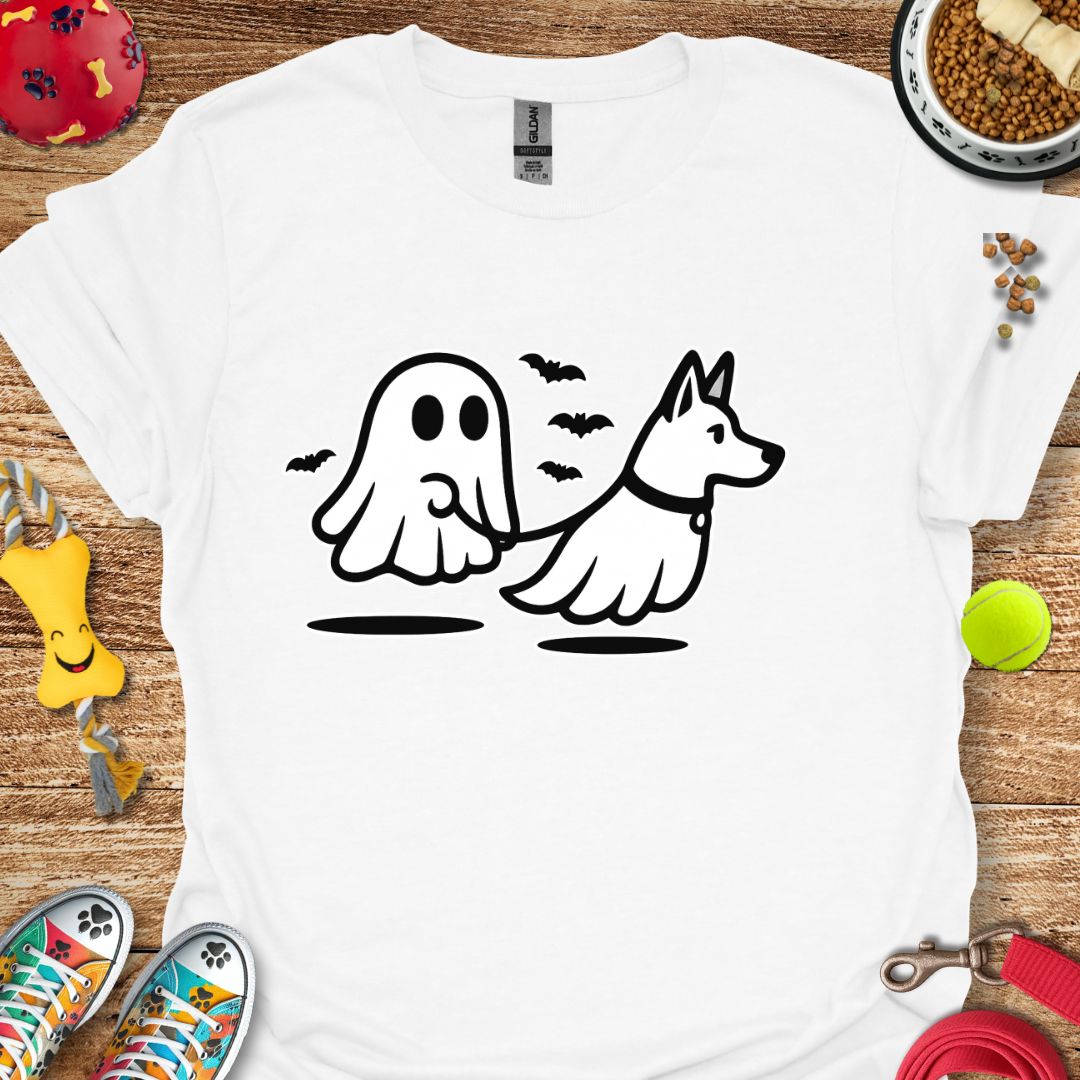 Ghost Walking German Shepherd T-Shirt