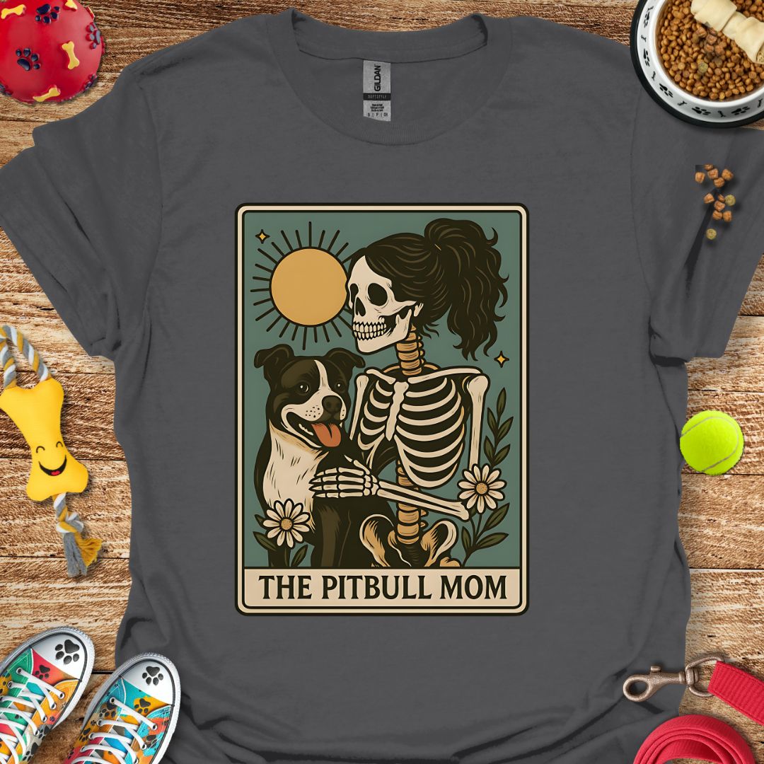 Tarot Card Pitbull Mom T-Shirt