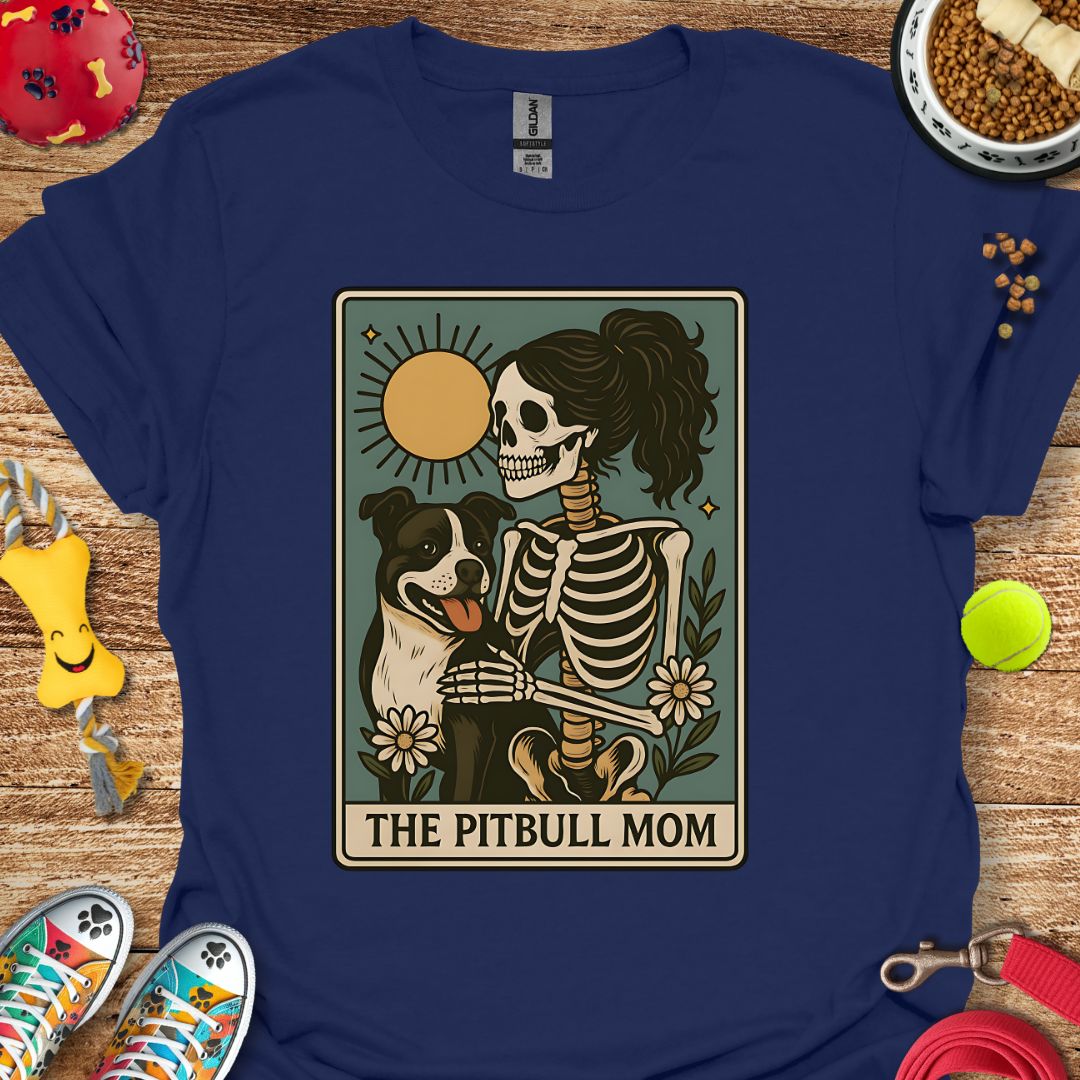 Tarot Card Pitbull Mom T-Shirt