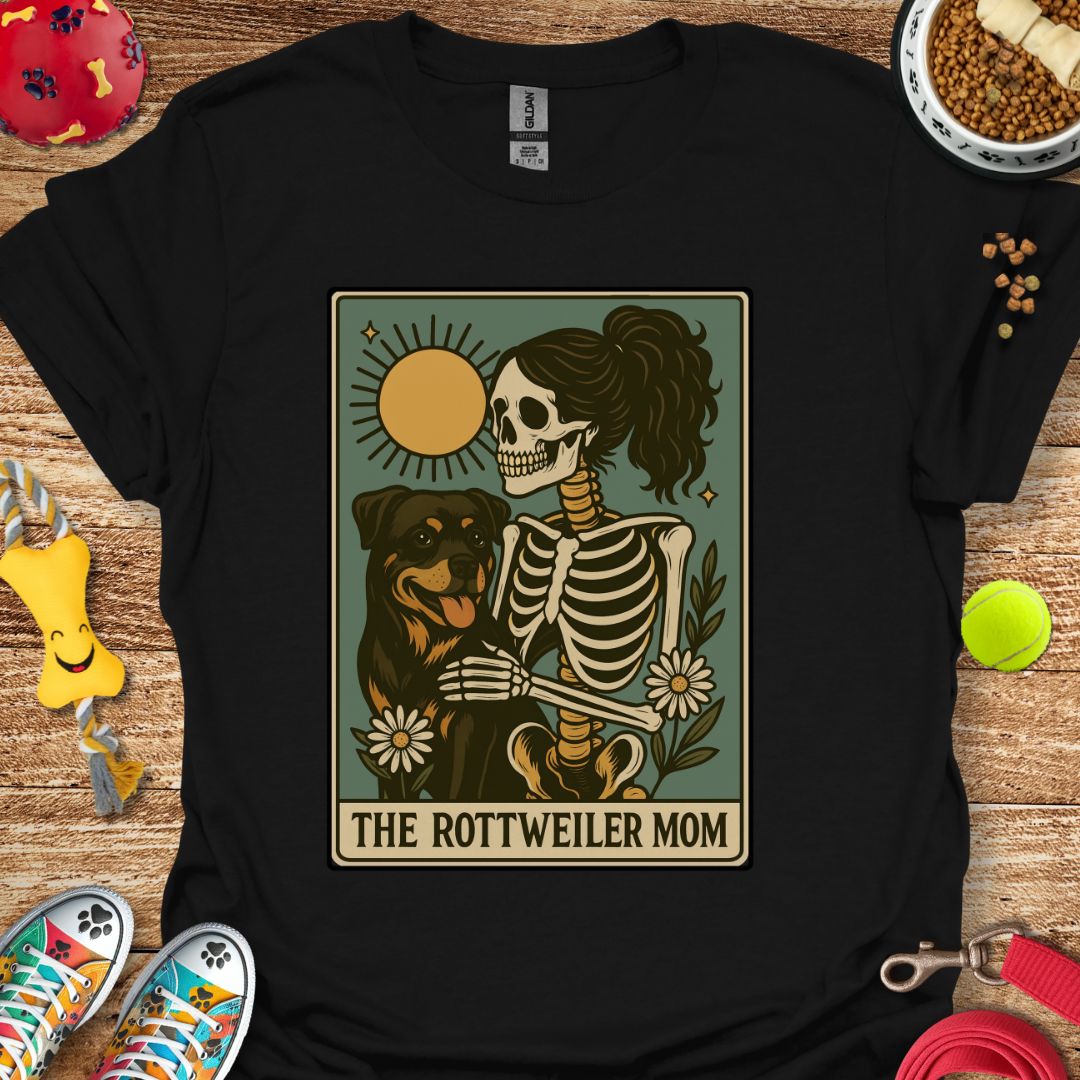 Tarot Card Rottweiler Mom T-Shirt
