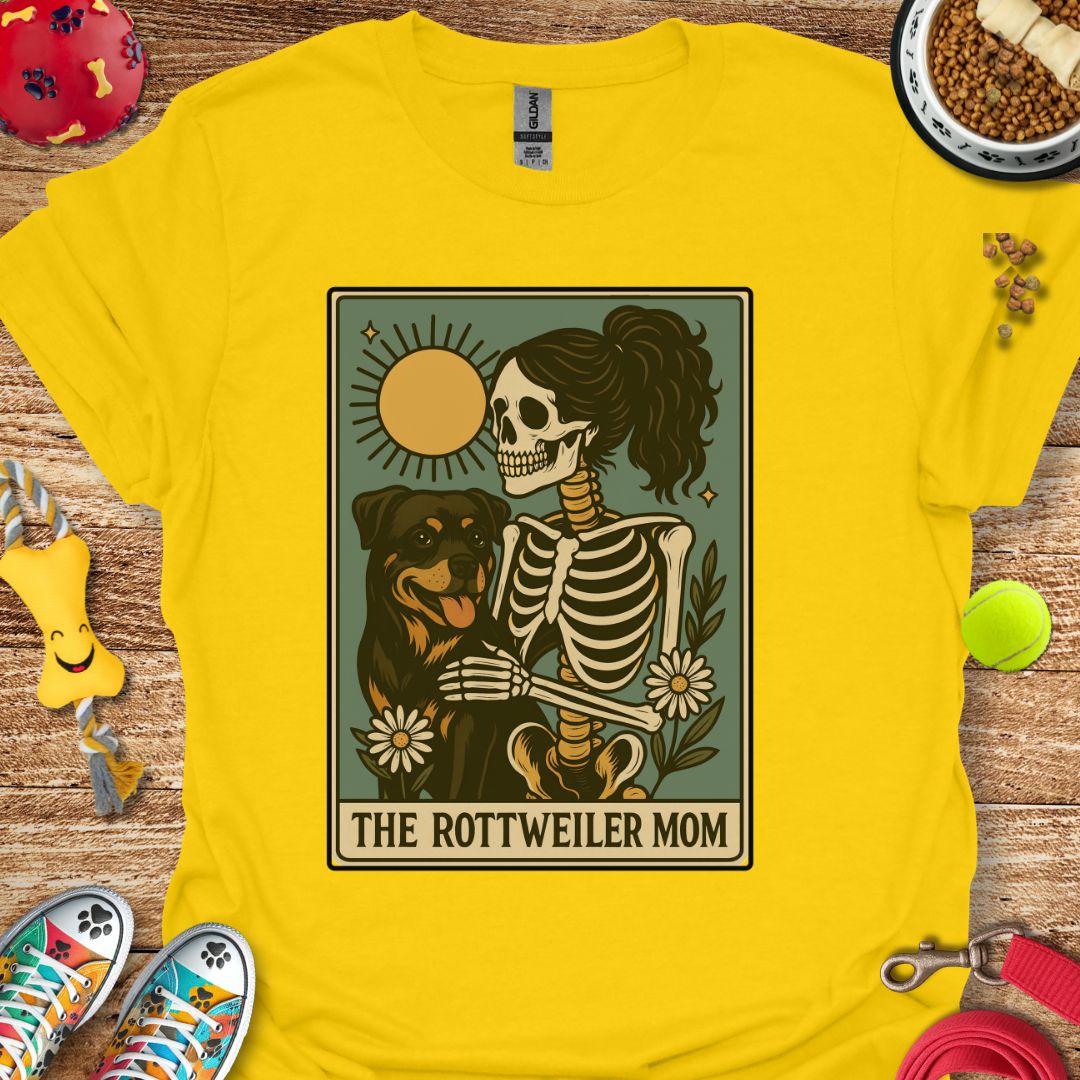 Tarot Card Rottweiler Mom T-Shirt