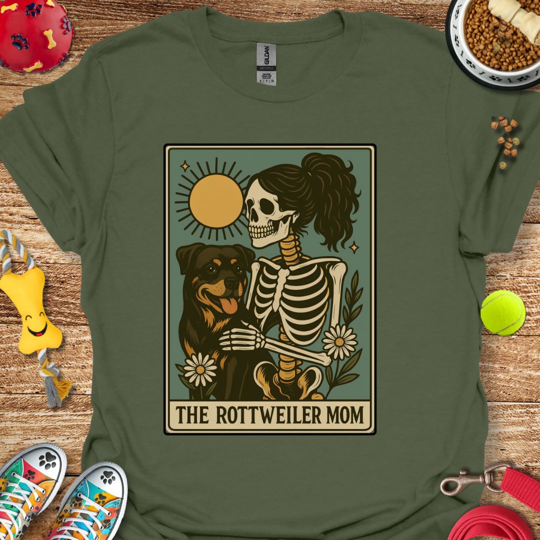Tarot Card Rottweiler Mom T-Shirt