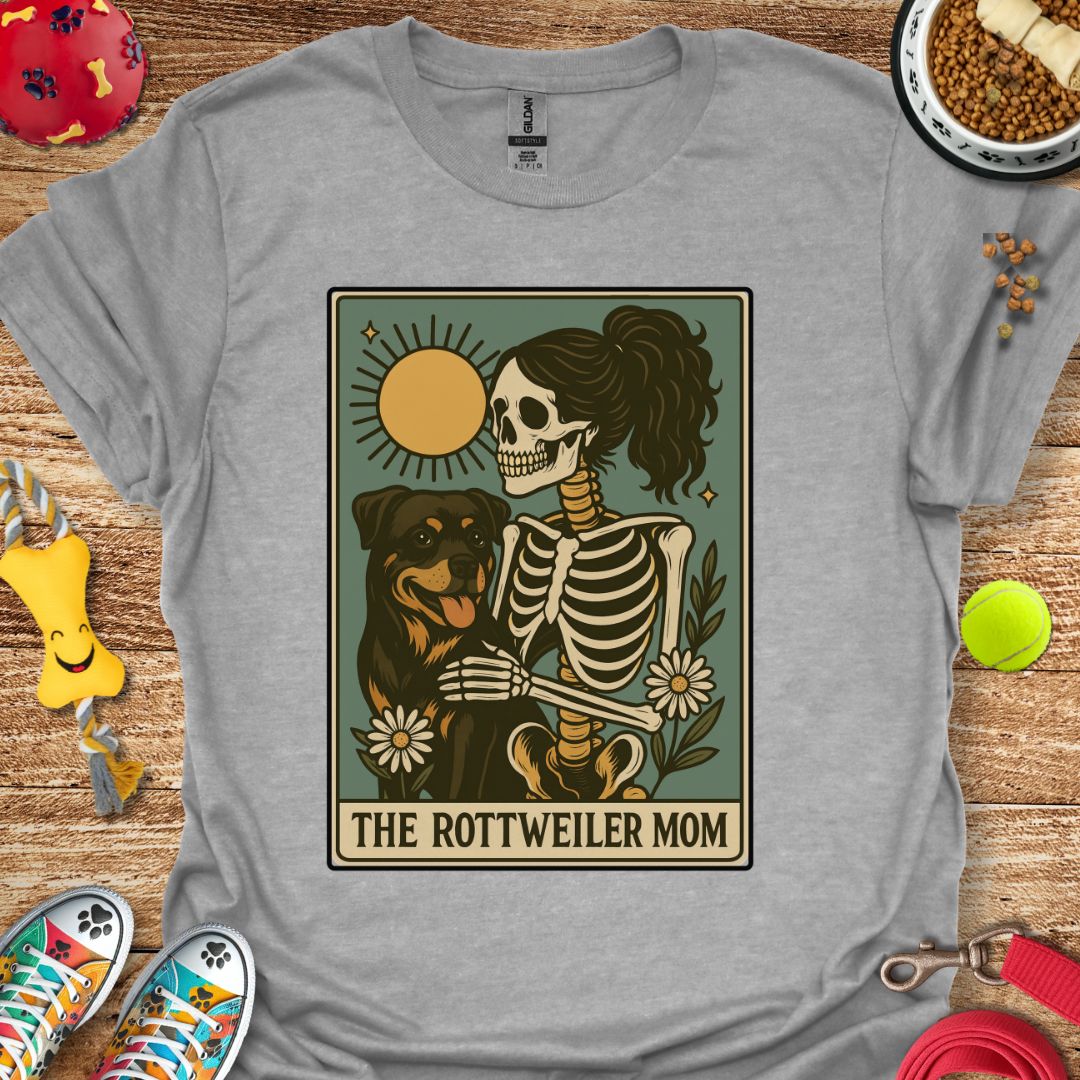 Tarot Card Rottweiler Mom T-Shirt