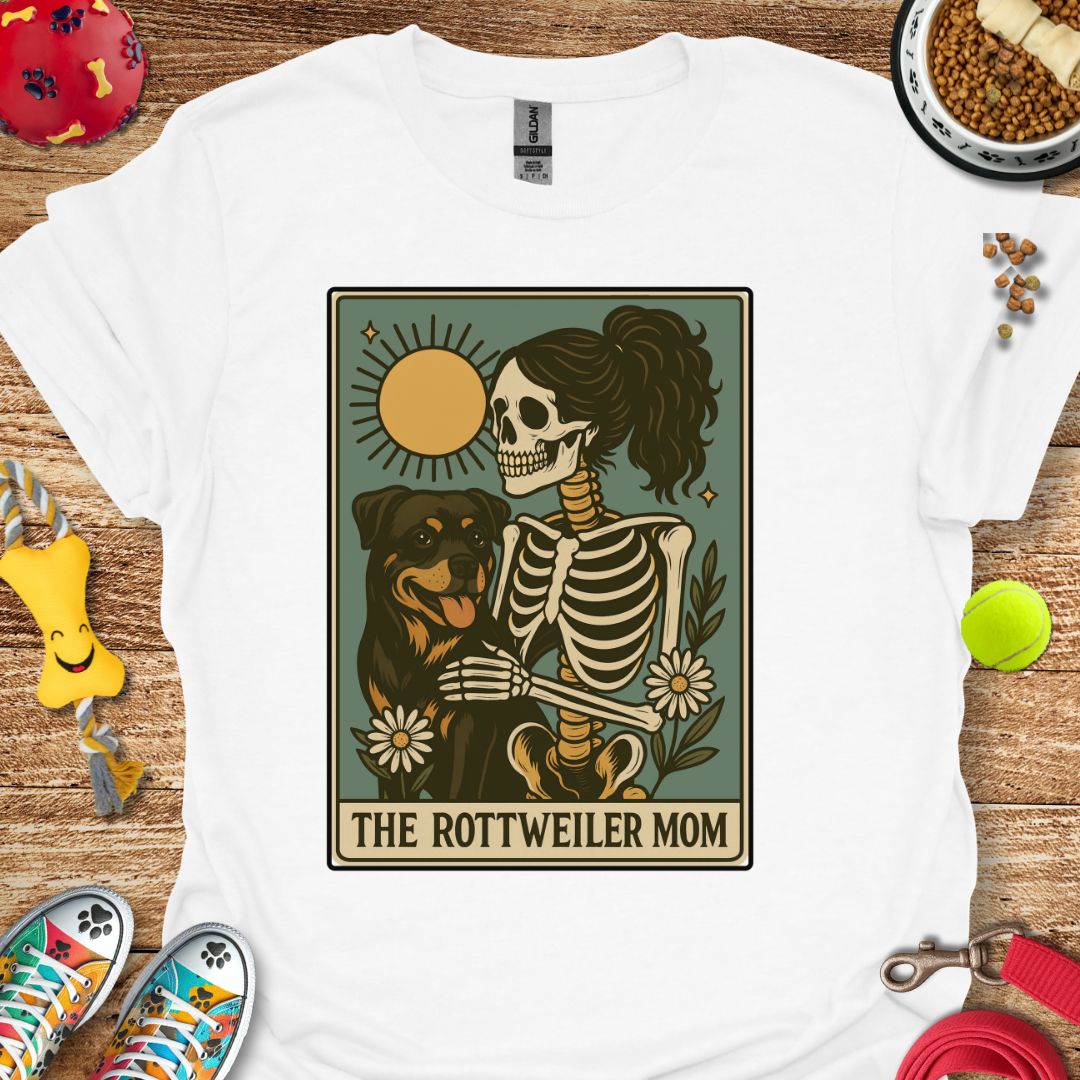 Tarot Card Rottweiler Mom T-Shirt