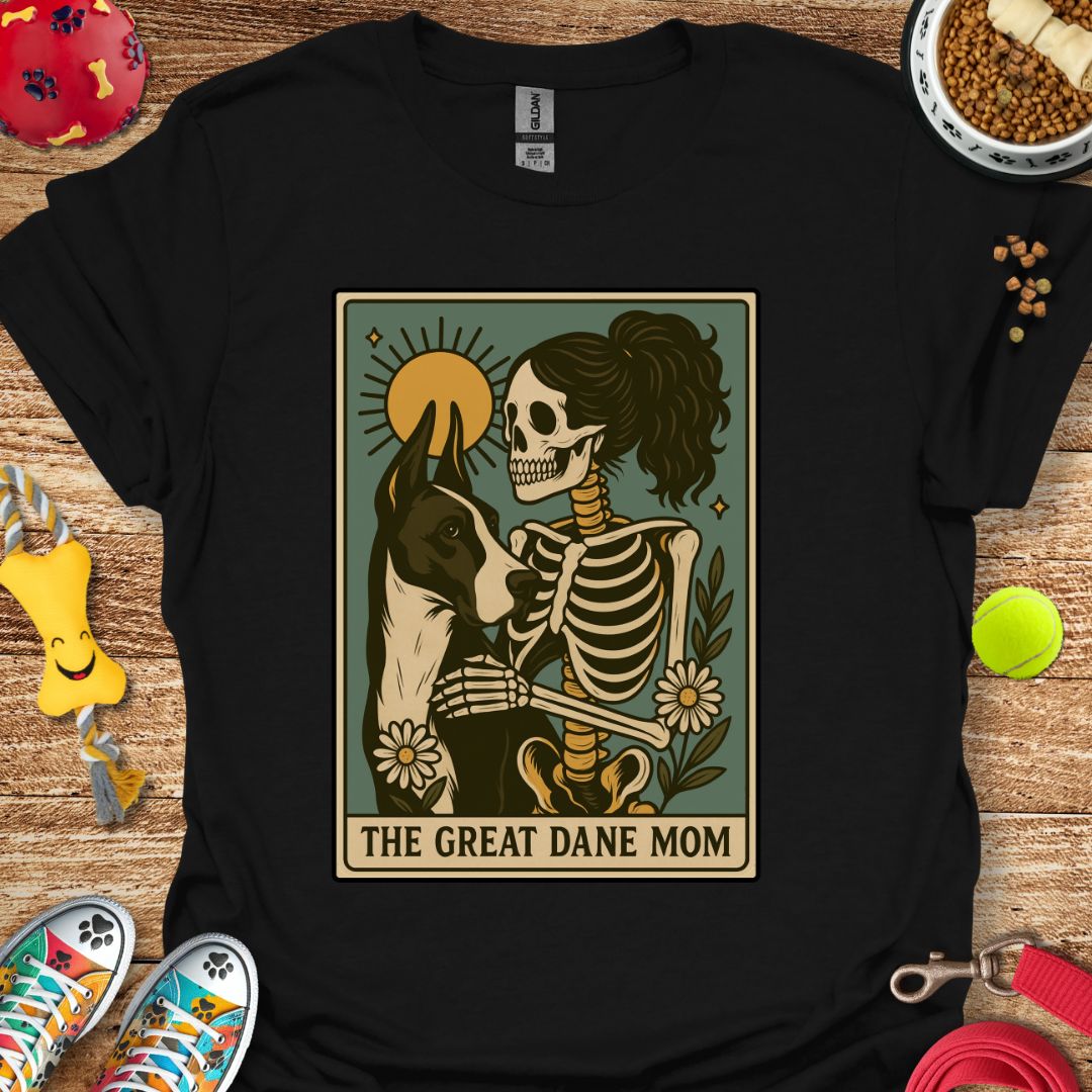 Tarot Card Great Dane Mom T-Shirt