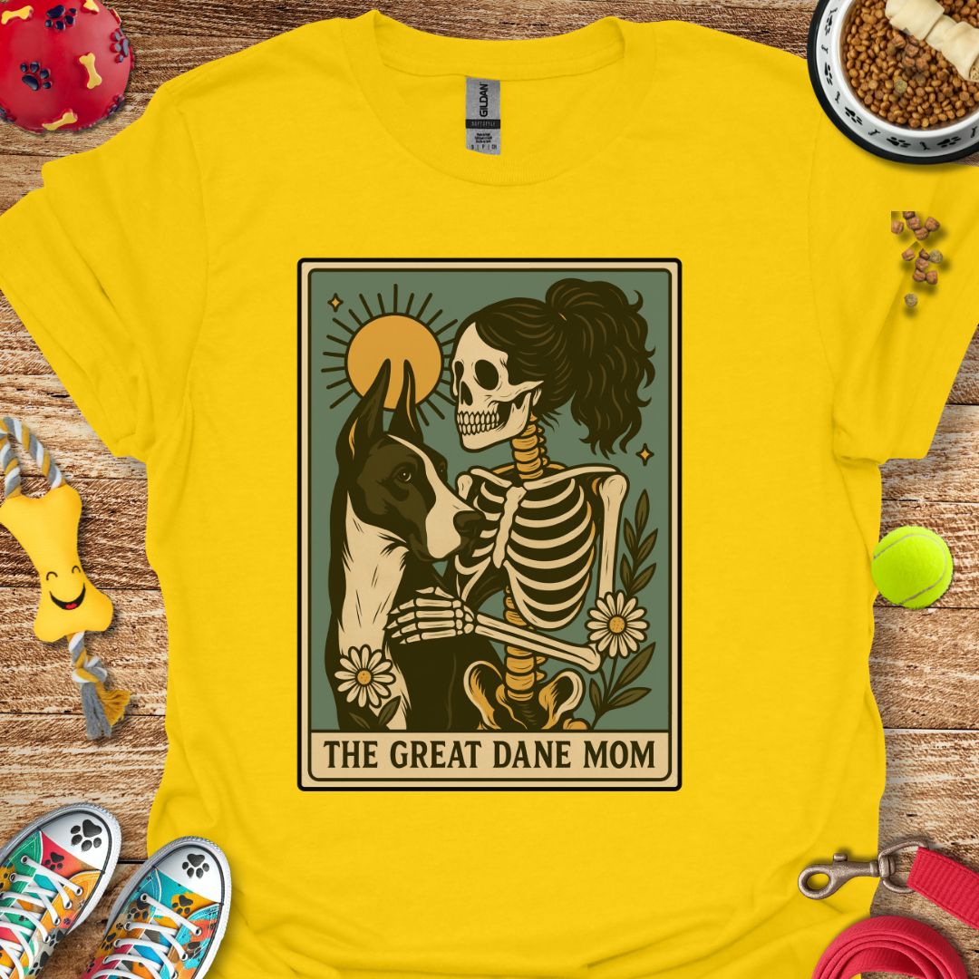 Tarot Card Great Dane Mom T-Shirt