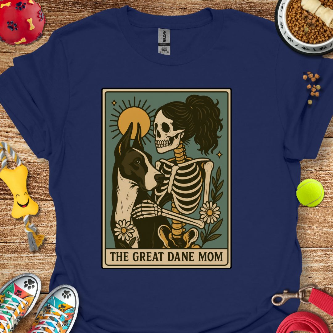 Tarot Card Great Dane Mom T-Shirt
