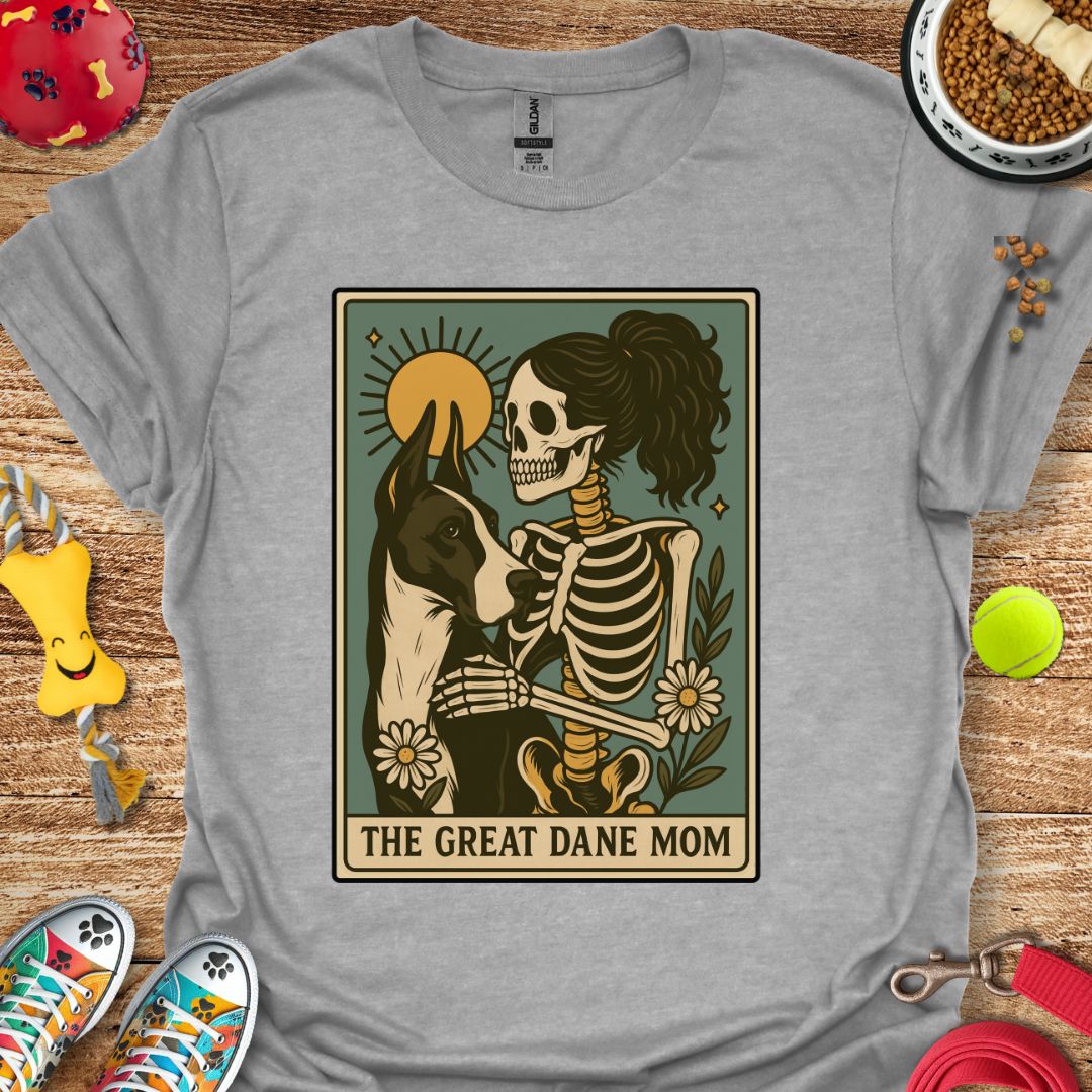 Tarot Card Great Dane Mom T-Shirt