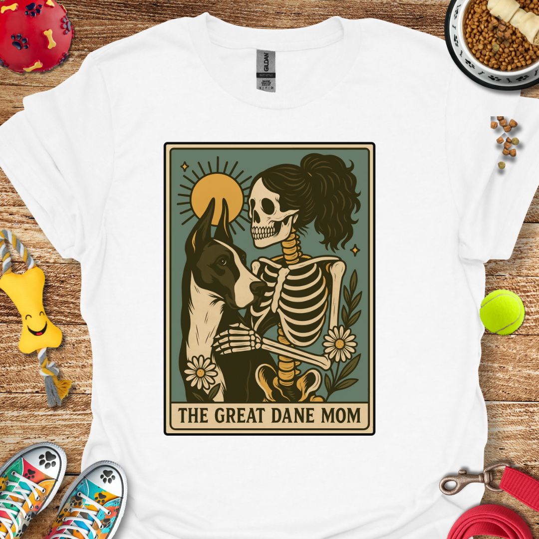 Tarot Card Great Dane Mom T-Shirt