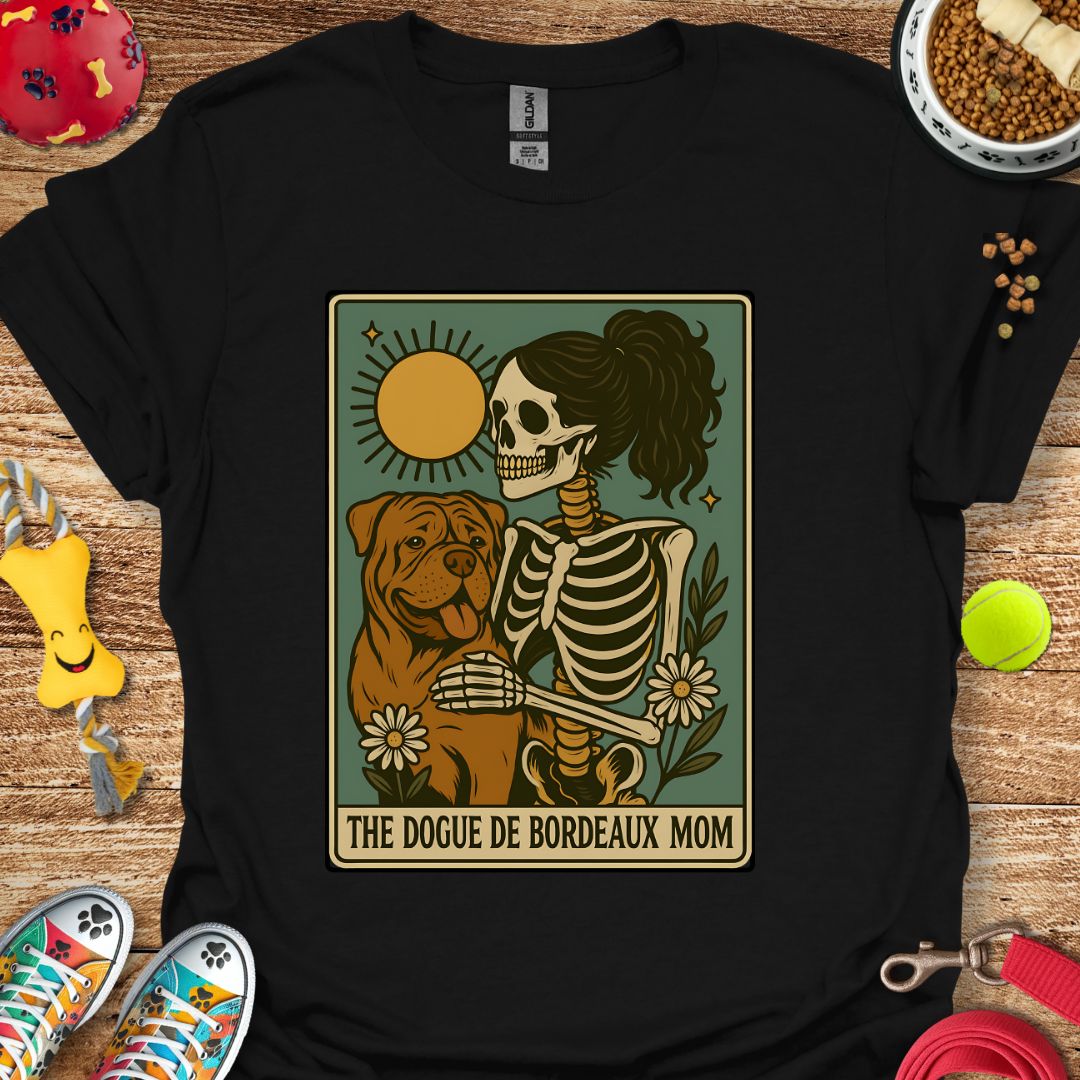 Tarot Card Dogue de Bordeaux Mom T-Shirt