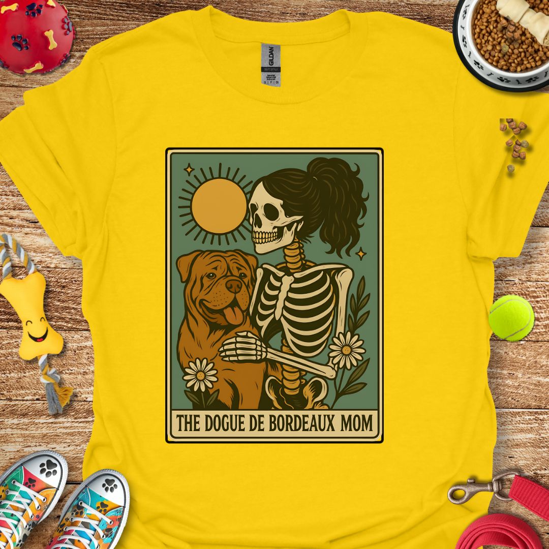 Tarot Card Dogue de Bordeaux Mom T-Shirt