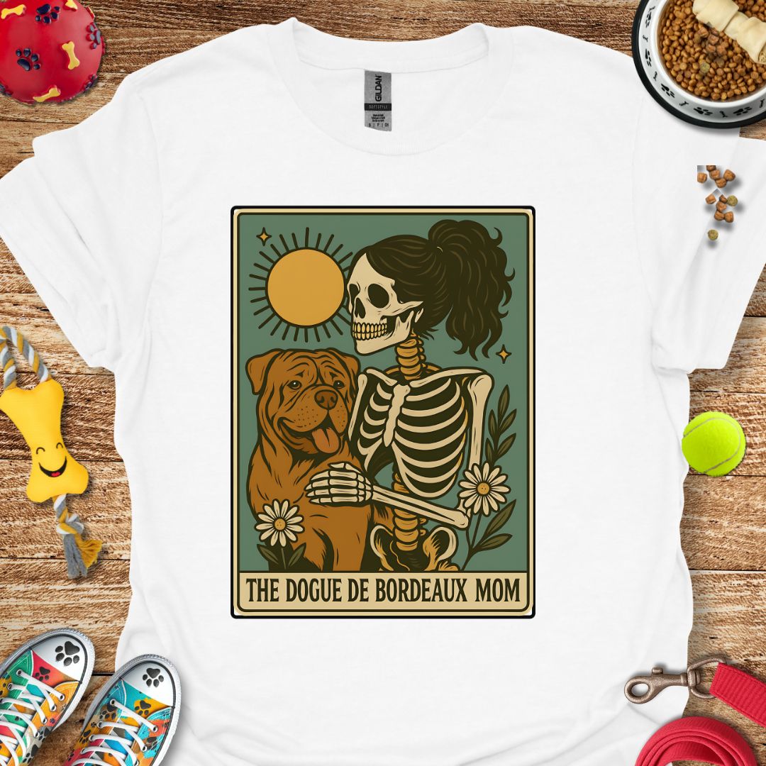 Tarot Card Dogue de Bordeaux Mom T-Shirt