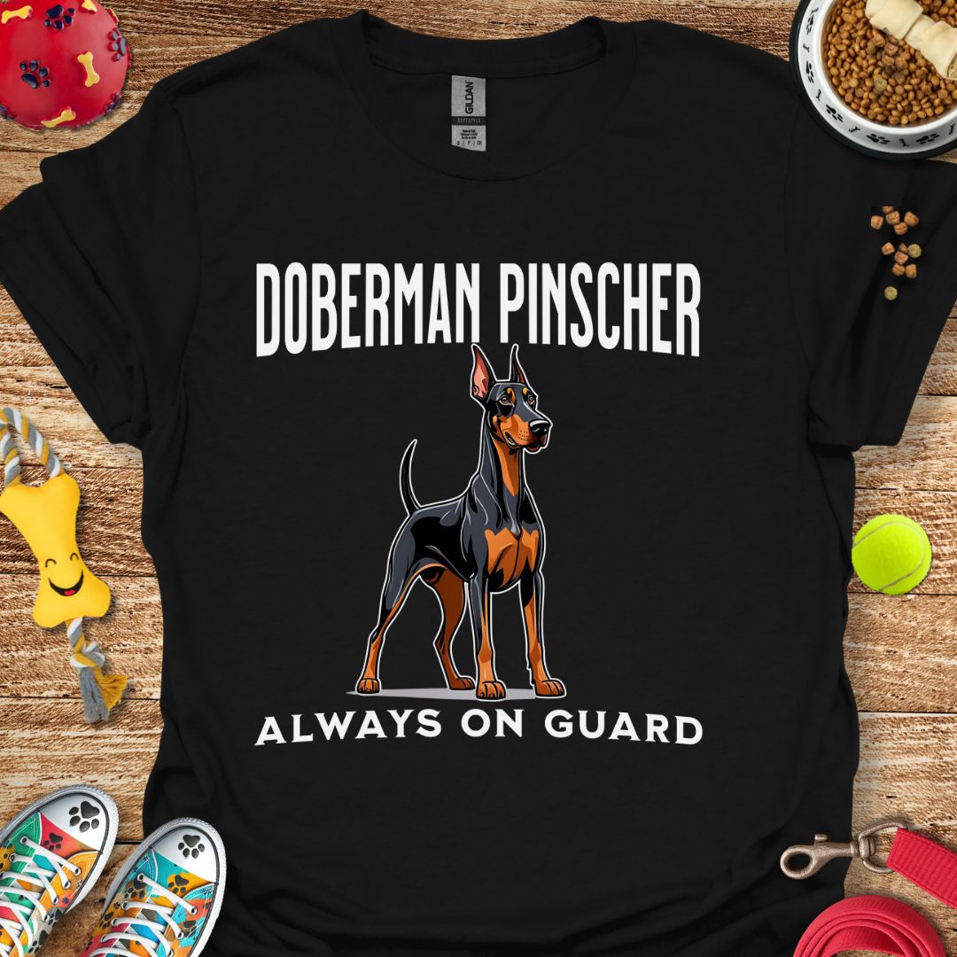 Doberman Pinscher Always on Guard T-Shirt