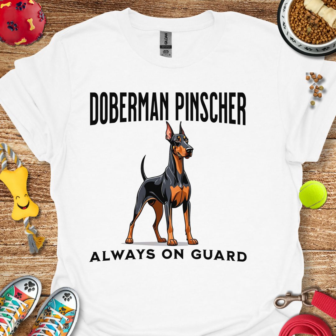 Doberman Pinscher Always on Guard T-Shirt