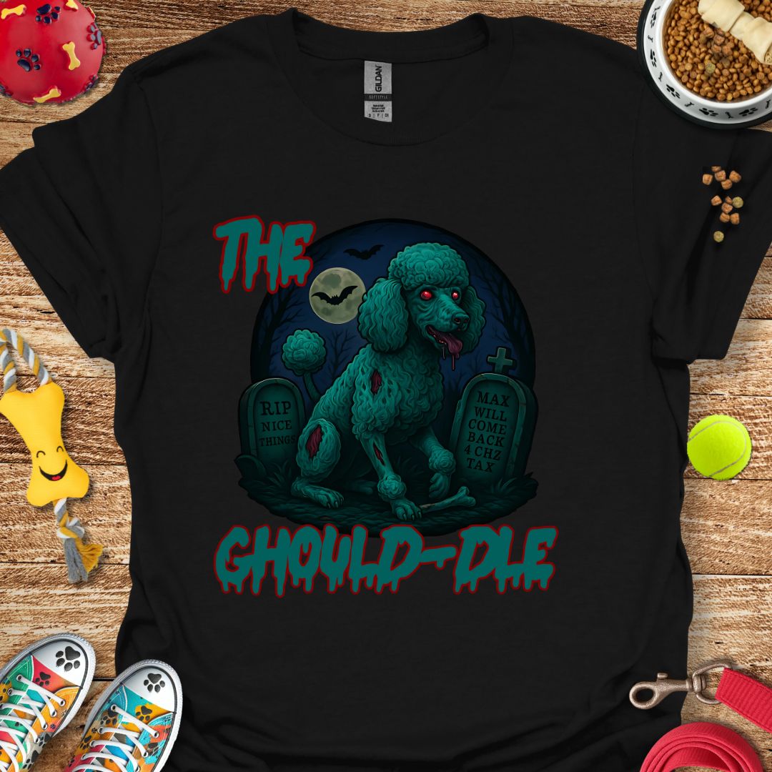 The Ghould-Dle Zombie (Poodle) T-Shirt