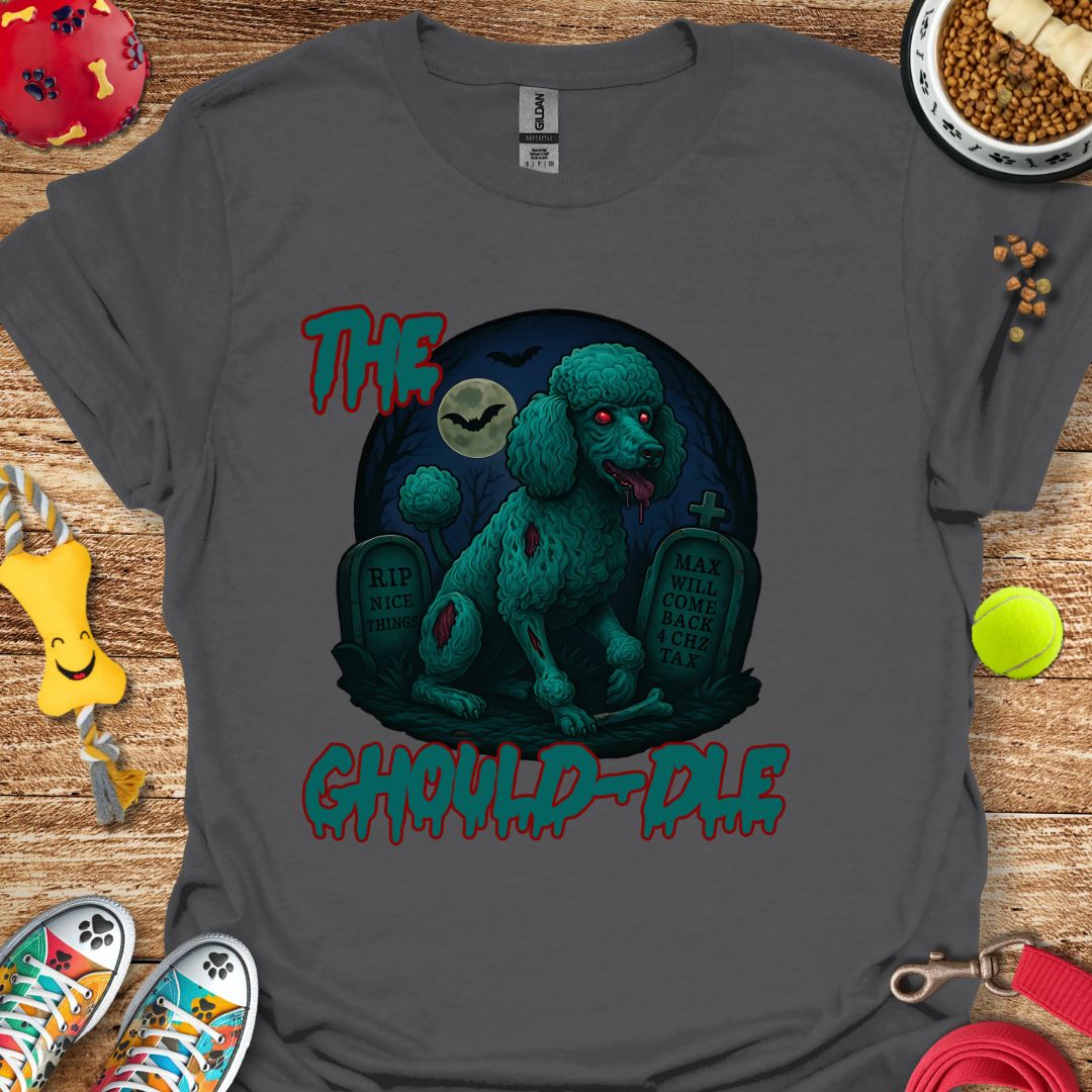 The Ghould-Dle Zombie (Poodle) T-Shirt