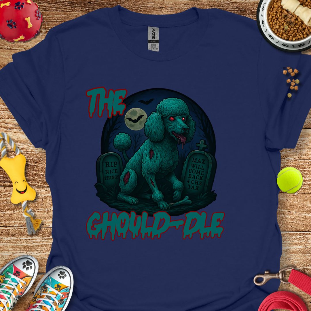 The Ghould-Dle Zombie (Poodle) T-Shirt