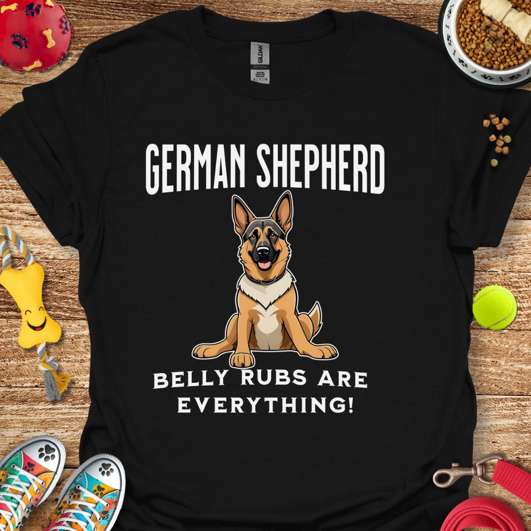 German Shepherd Belly Rubs T-Shirt