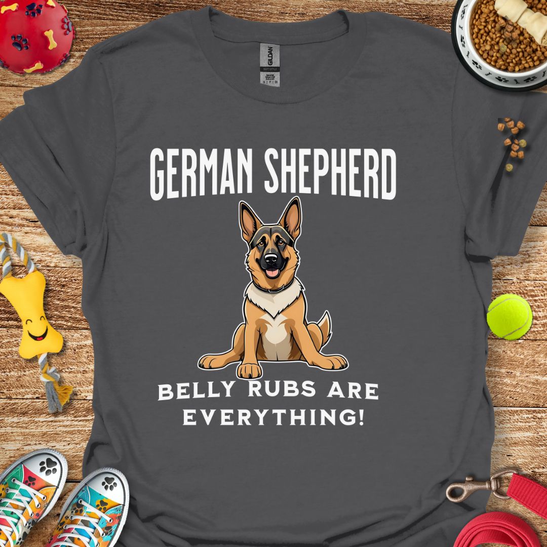 German Shepherd Belly Rubs T-Shirt