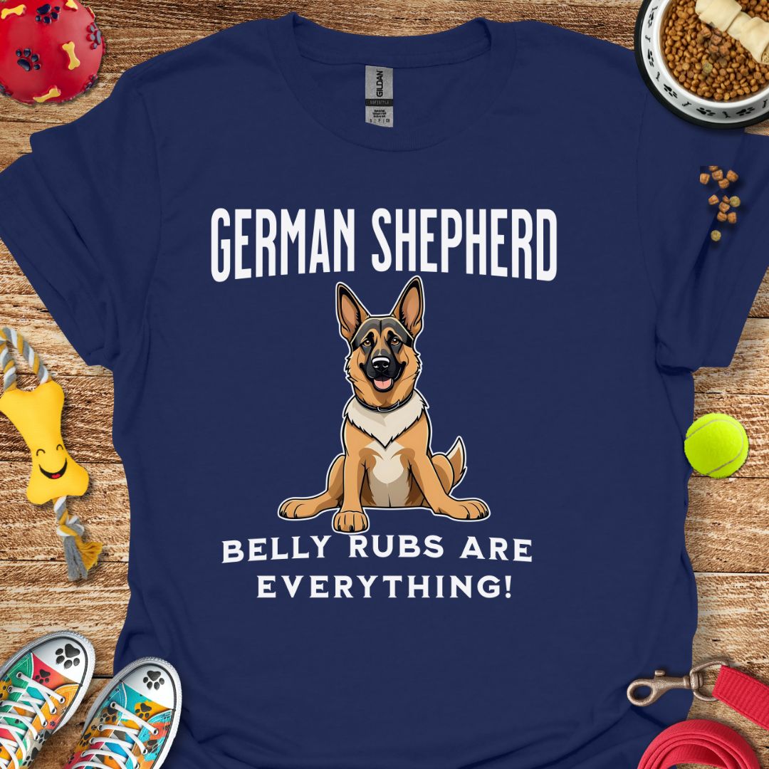 German Shepherd Belly Rubs T-Shirt