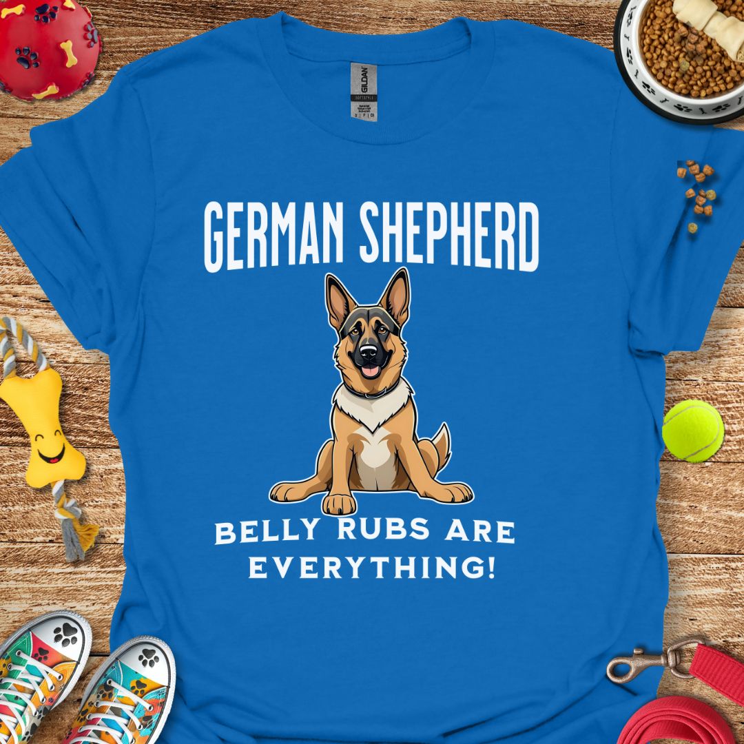 German Shepherd Belly Rubs T-Shirt