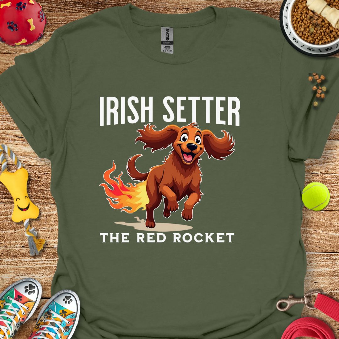 Irish Setter The Red Rocket T-Shirt