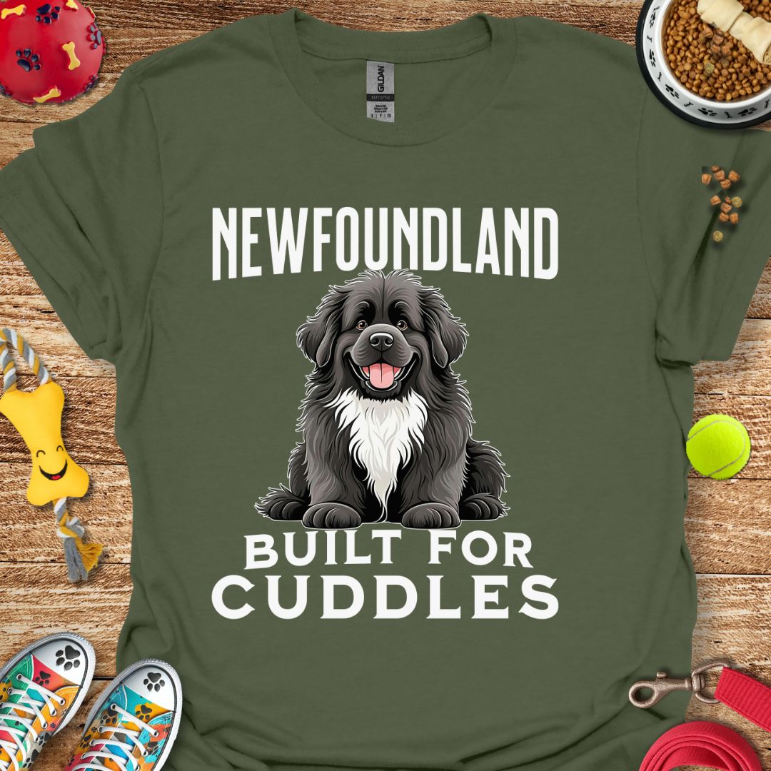 Newfoundland Built for Cuddles T-Shirt