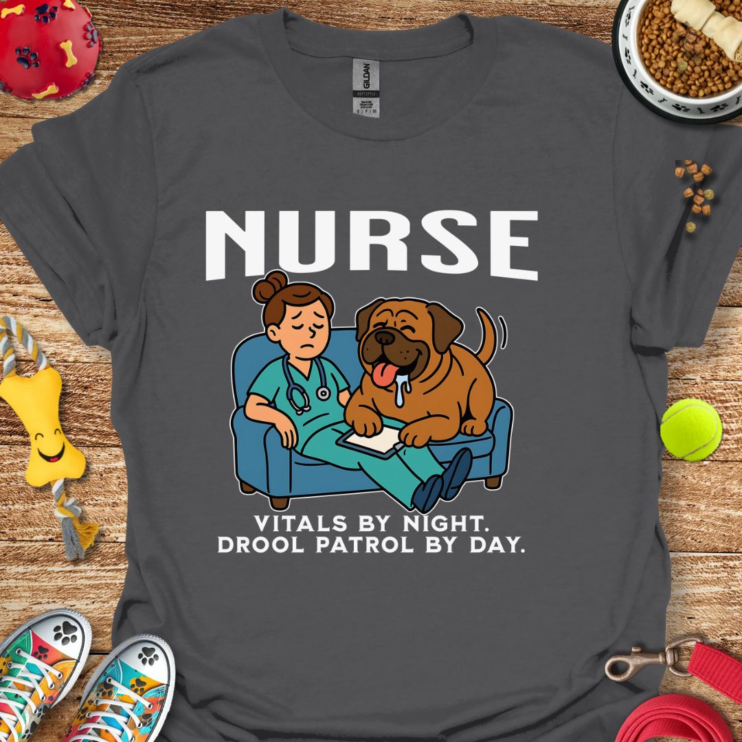 Nurse Vitals by Night T-Shirt