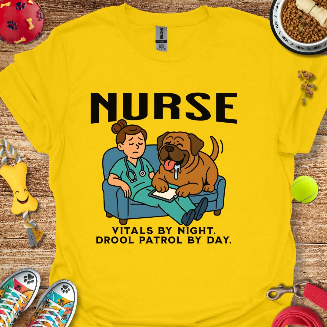 Nurse Vitals by Night T-Shirt
