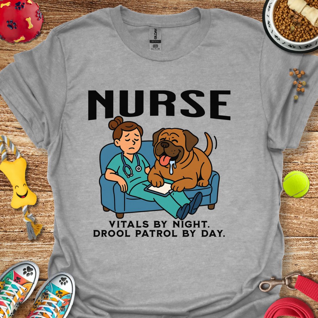Nurse Vitals by Night T-Shirt