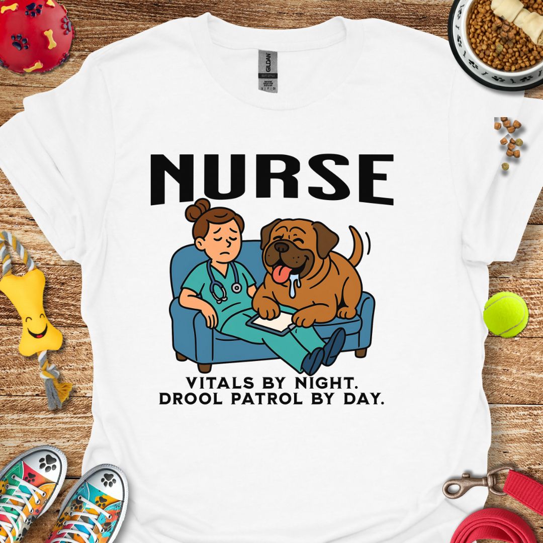 Nurse Vitals by Night T-Shirt