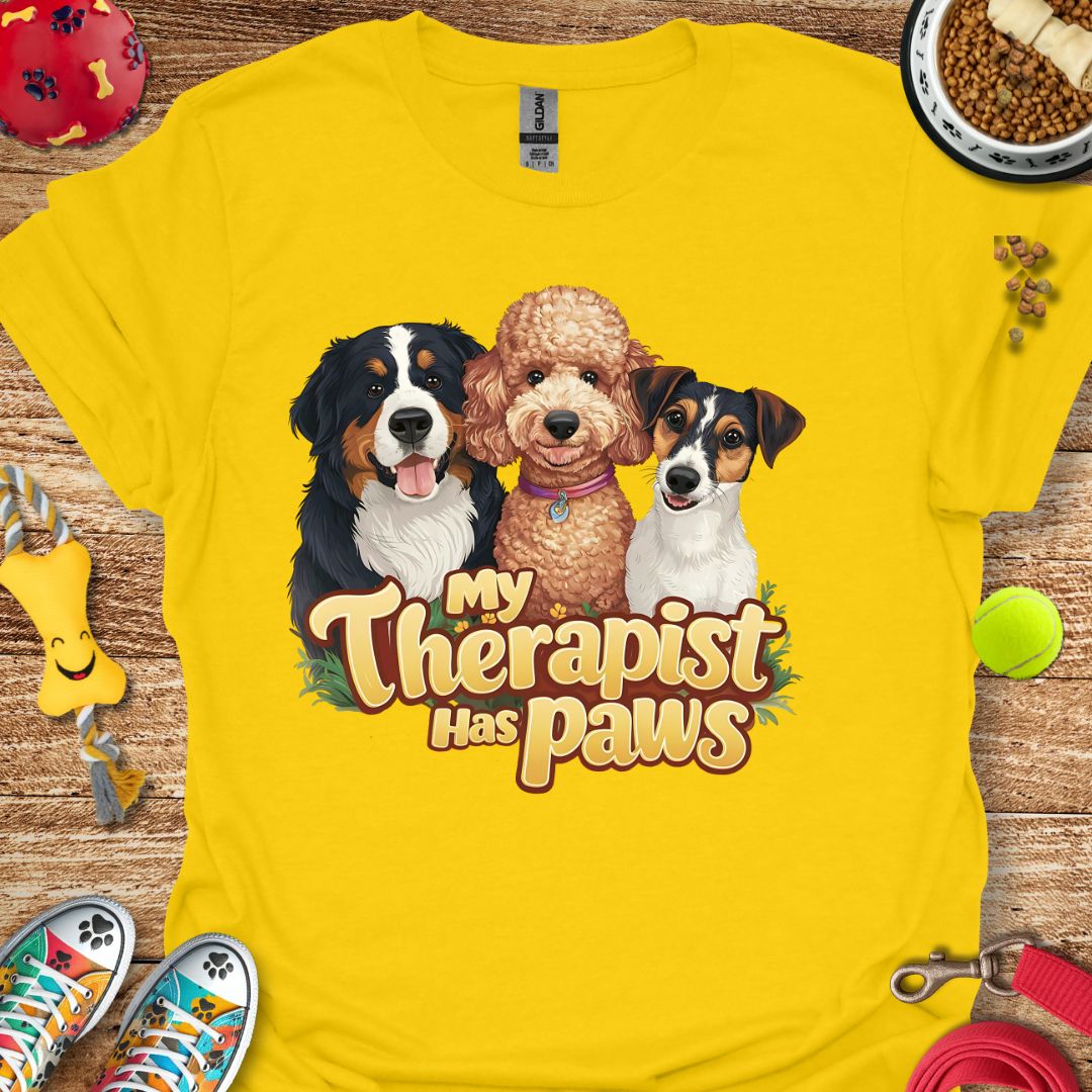 My Therapist Has Paws T-Shirt