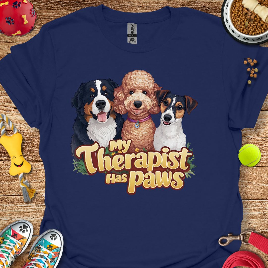 My Therapist Has Paws T-Shirt