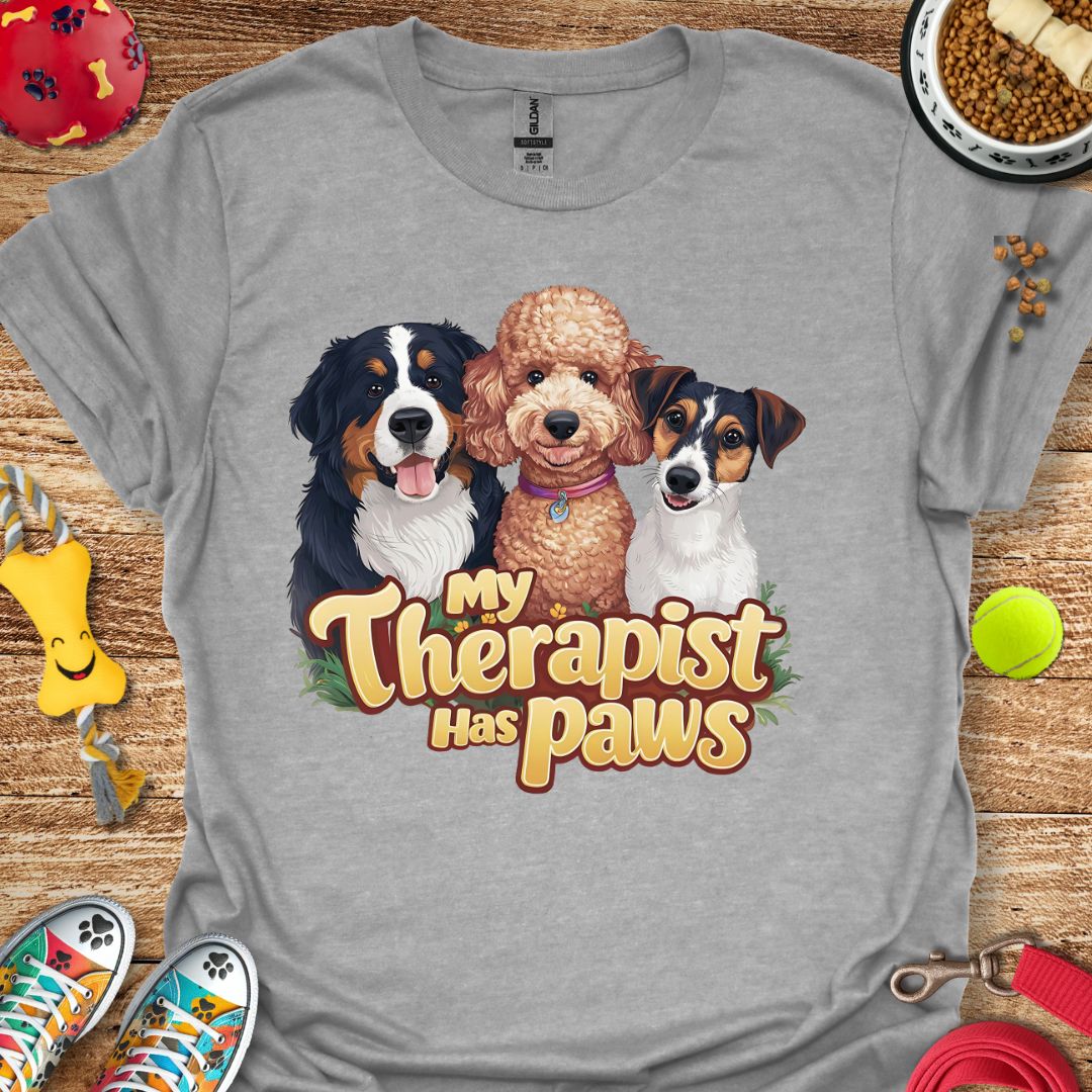 My Therapist Has Paws T-Shirt