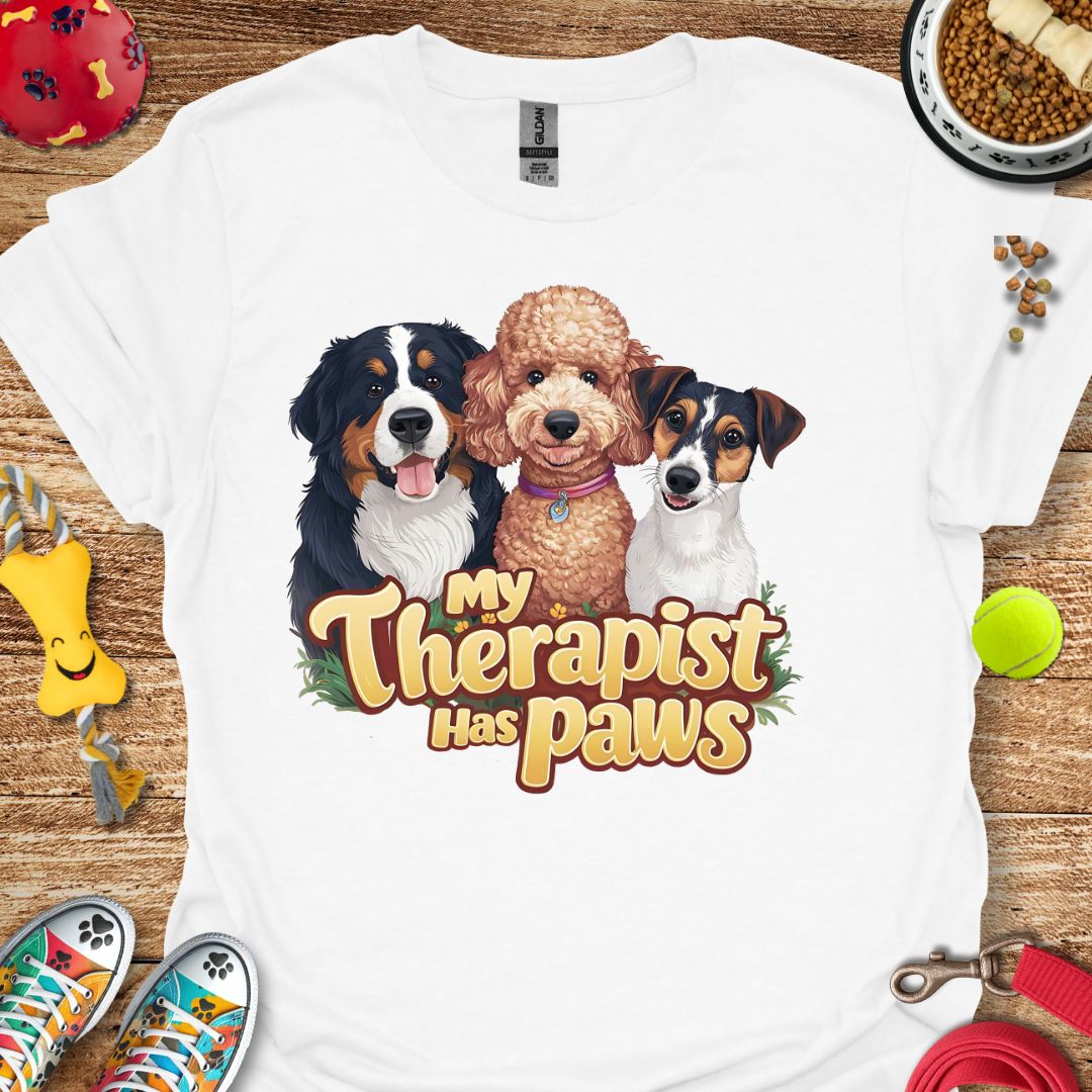 My Therapist Has Paws T-Shirt
