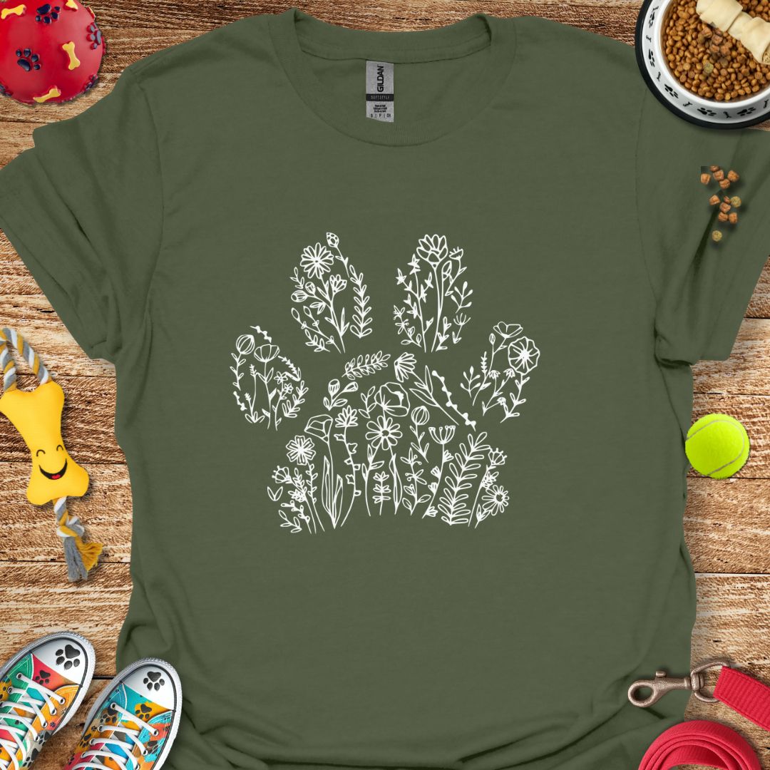 Flower Paw T-Shirt