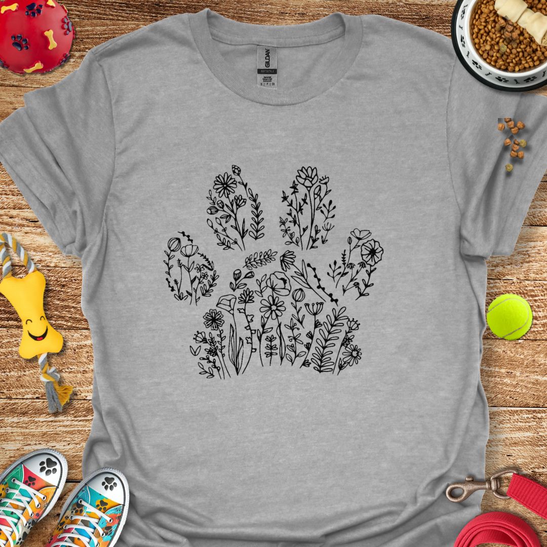 Flower Paw T-Shirt