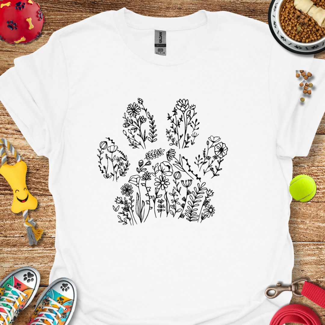 Flower Paw T-Shirt