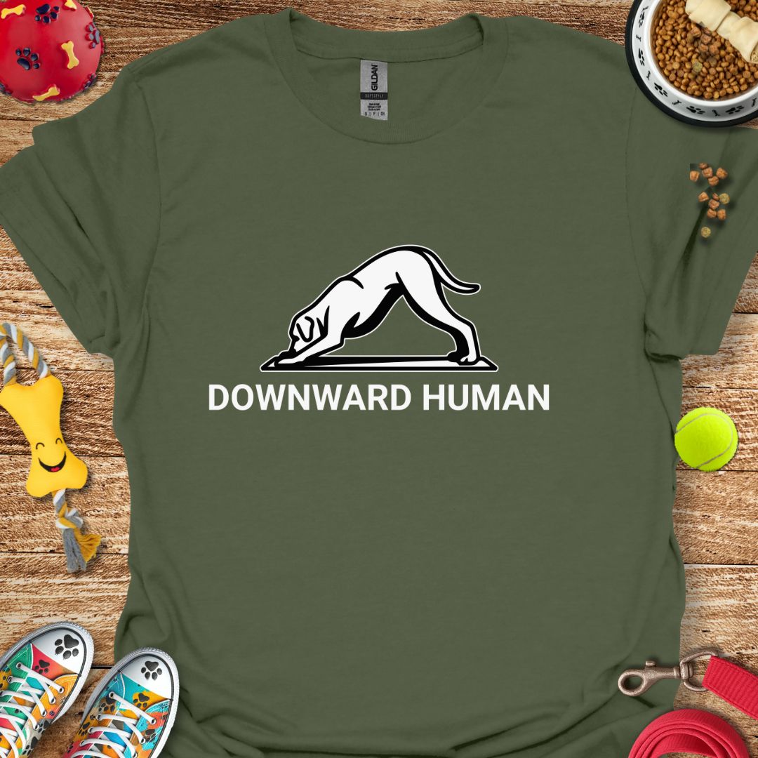Downward Human T-Shirt
