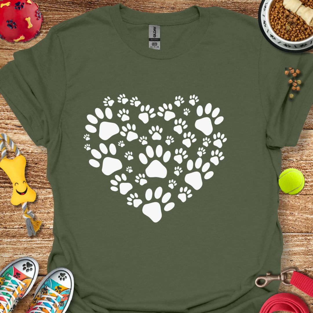 Paw Heart T-Shirt