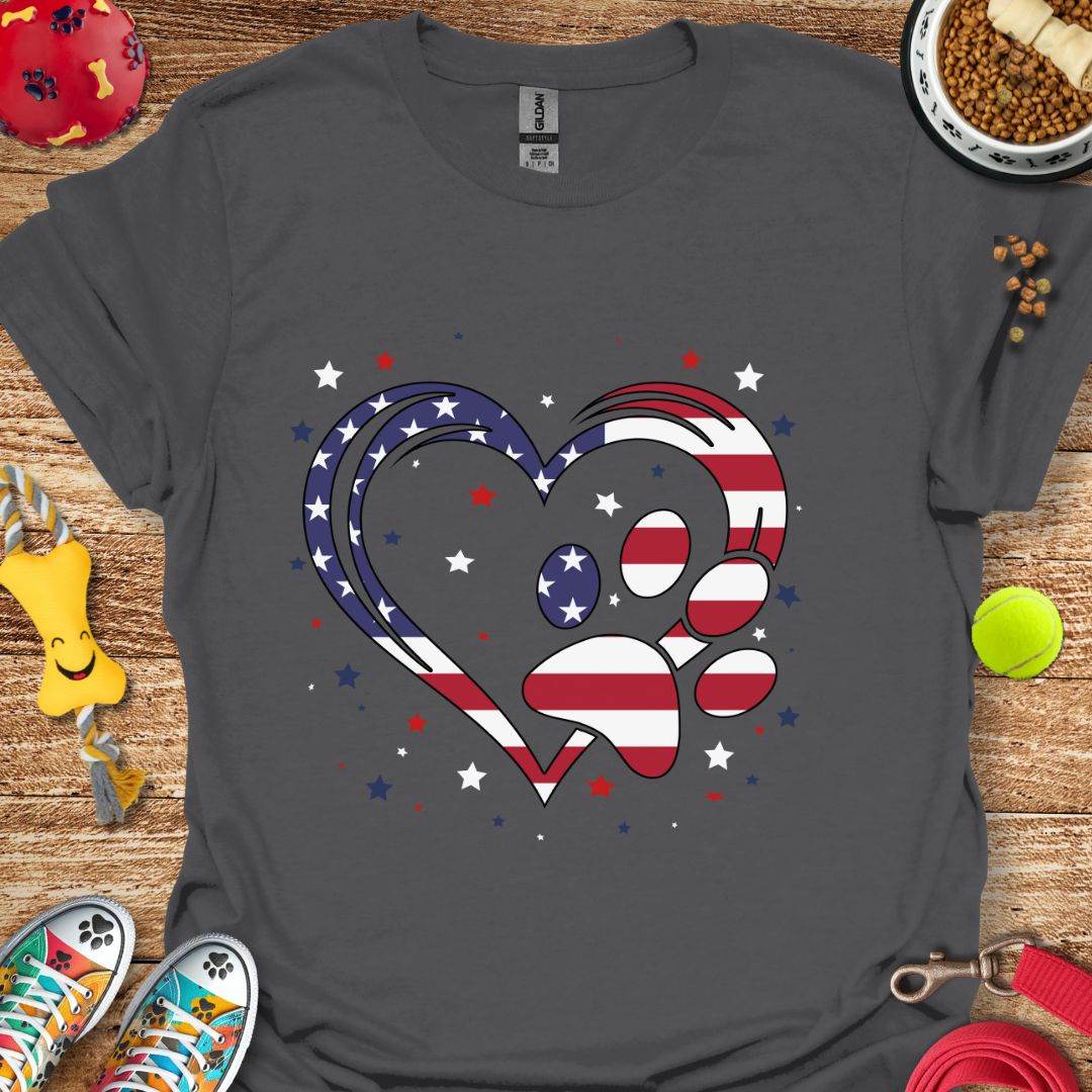 Patriotic Paw T-Shirt