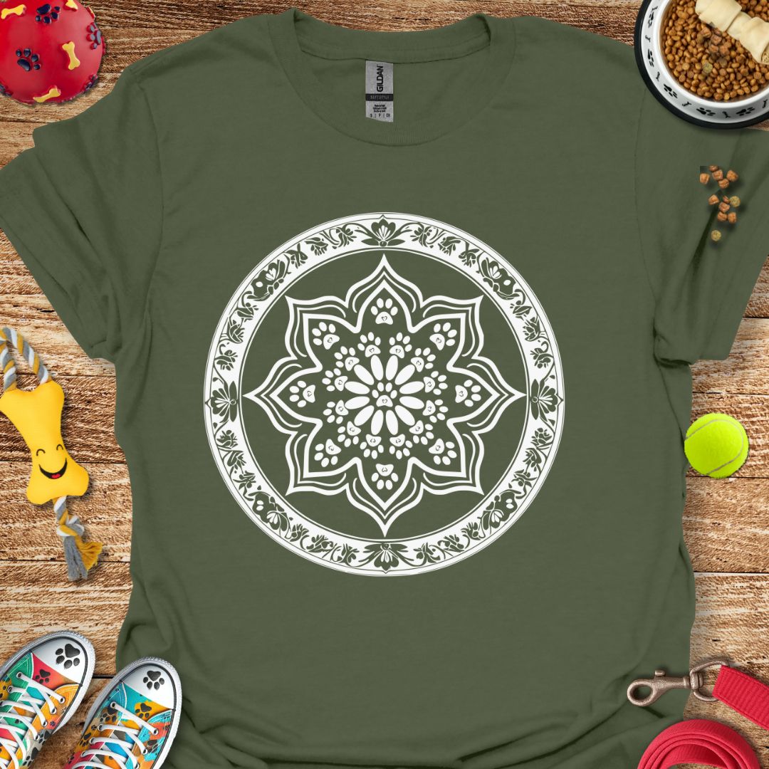 Mandala Paw T-Shirt