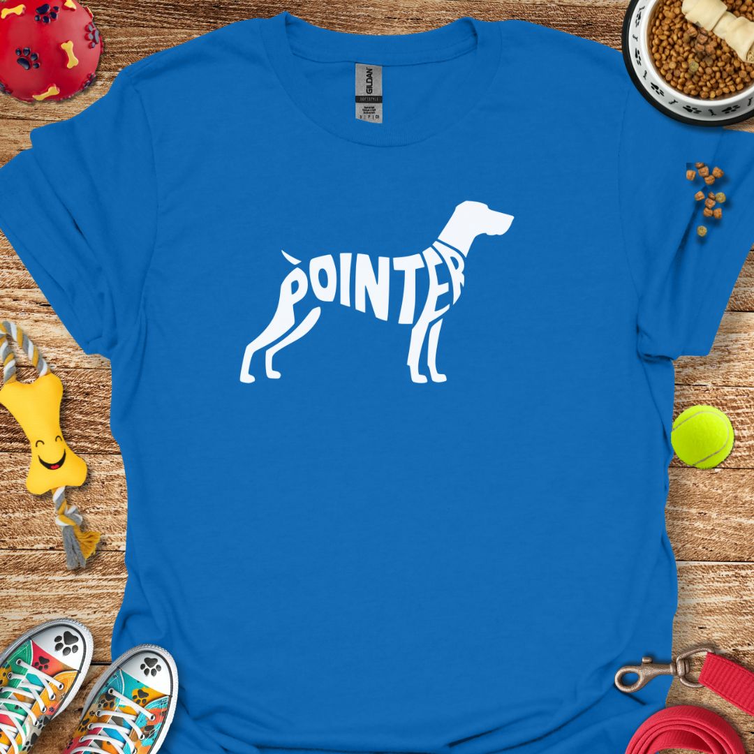Pointer Silhouette Word T-Shirt