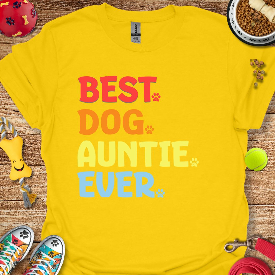 Best Dog Auntie Ever T-Shirt