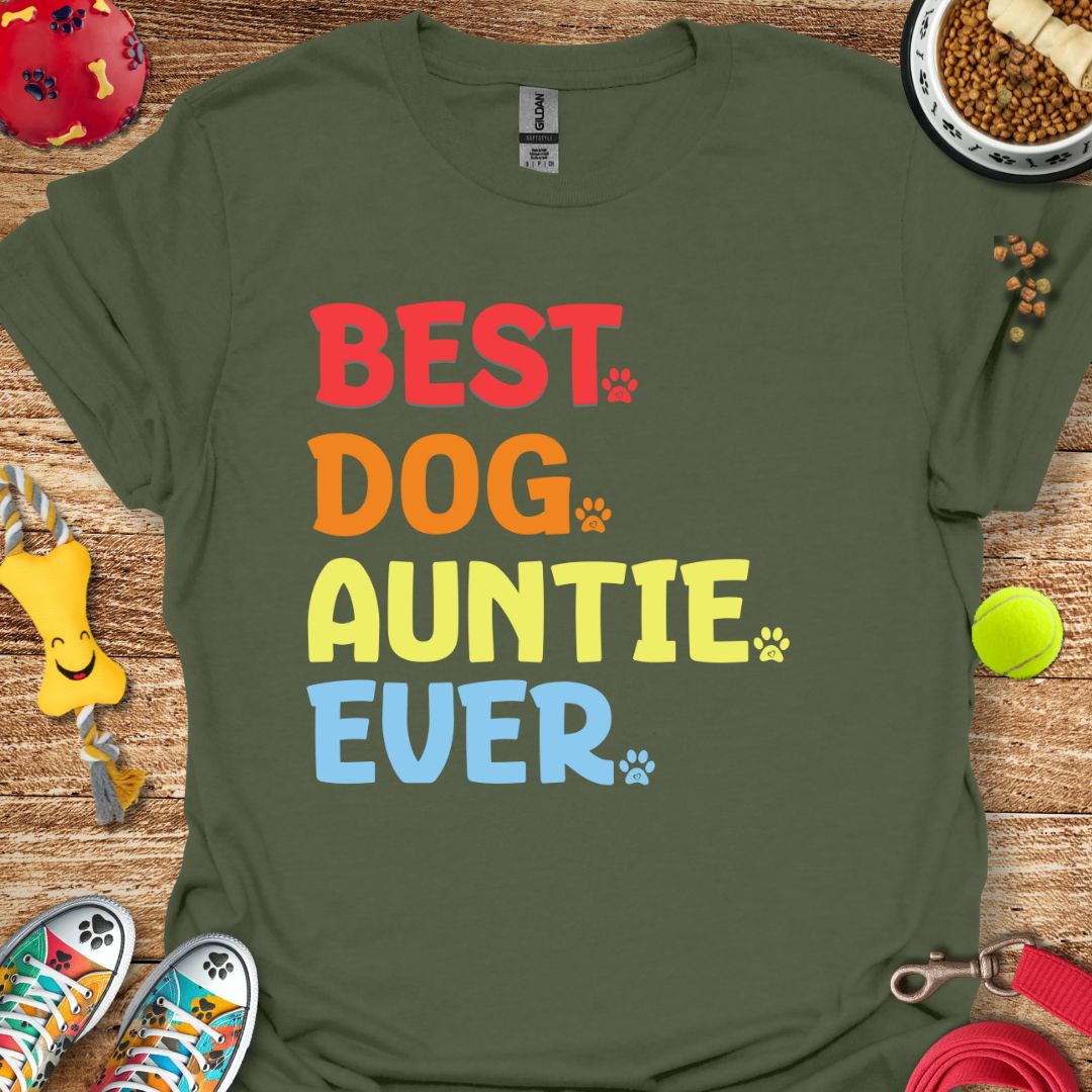 Best Dog Auntie Ever T-Shirt