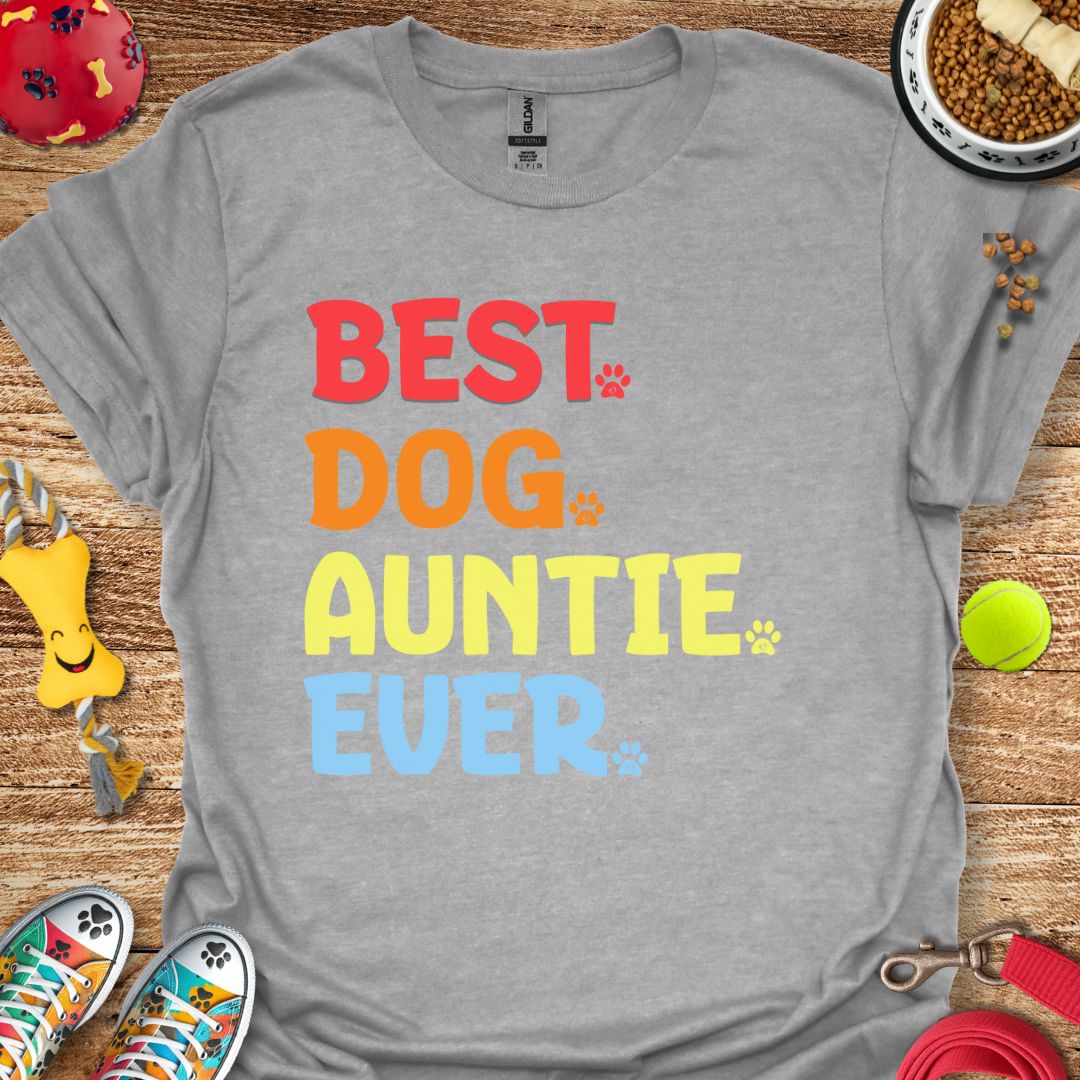 Best Dog Auntie Ever T-Shirt
