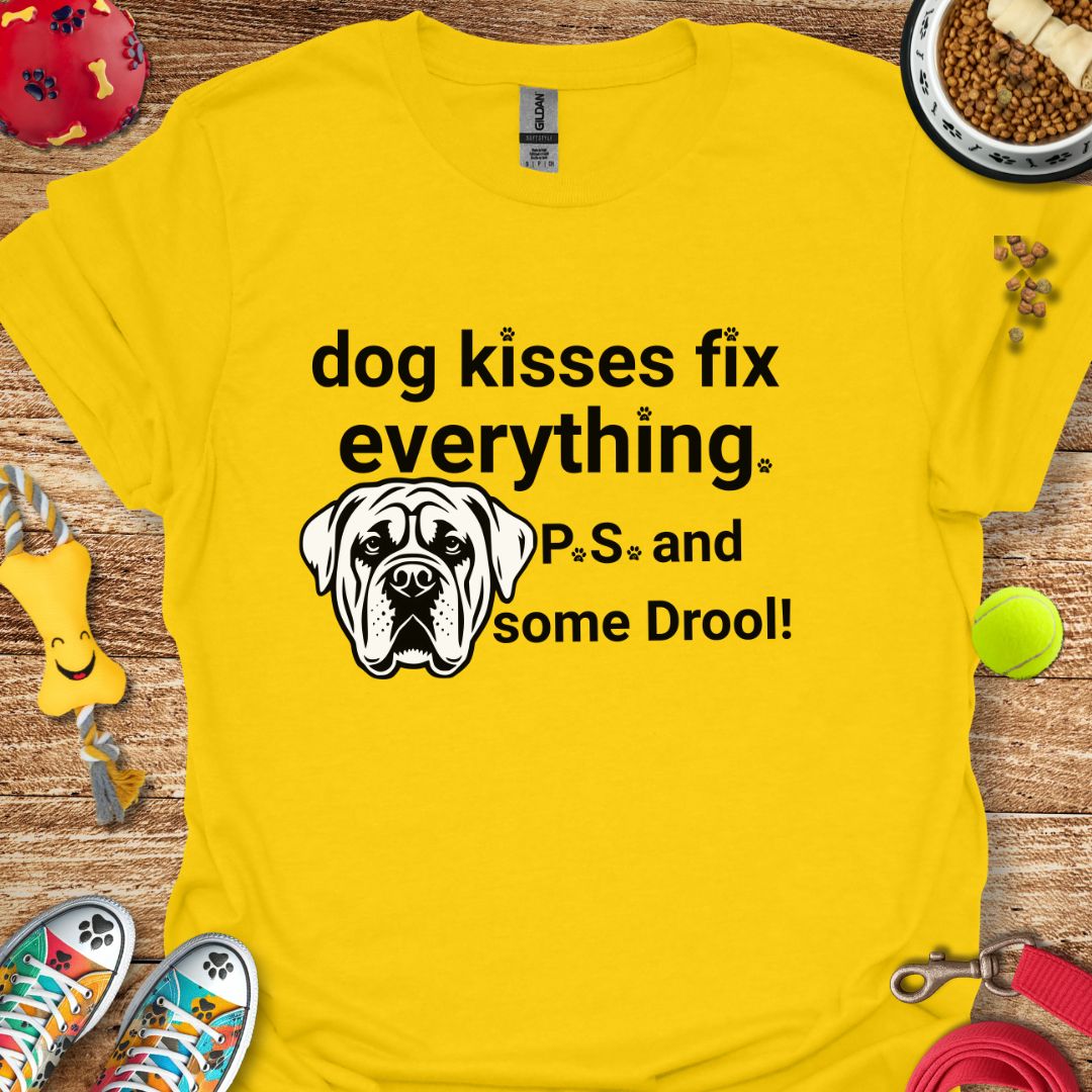 Dog Kisses Fix Everything T-Shirt