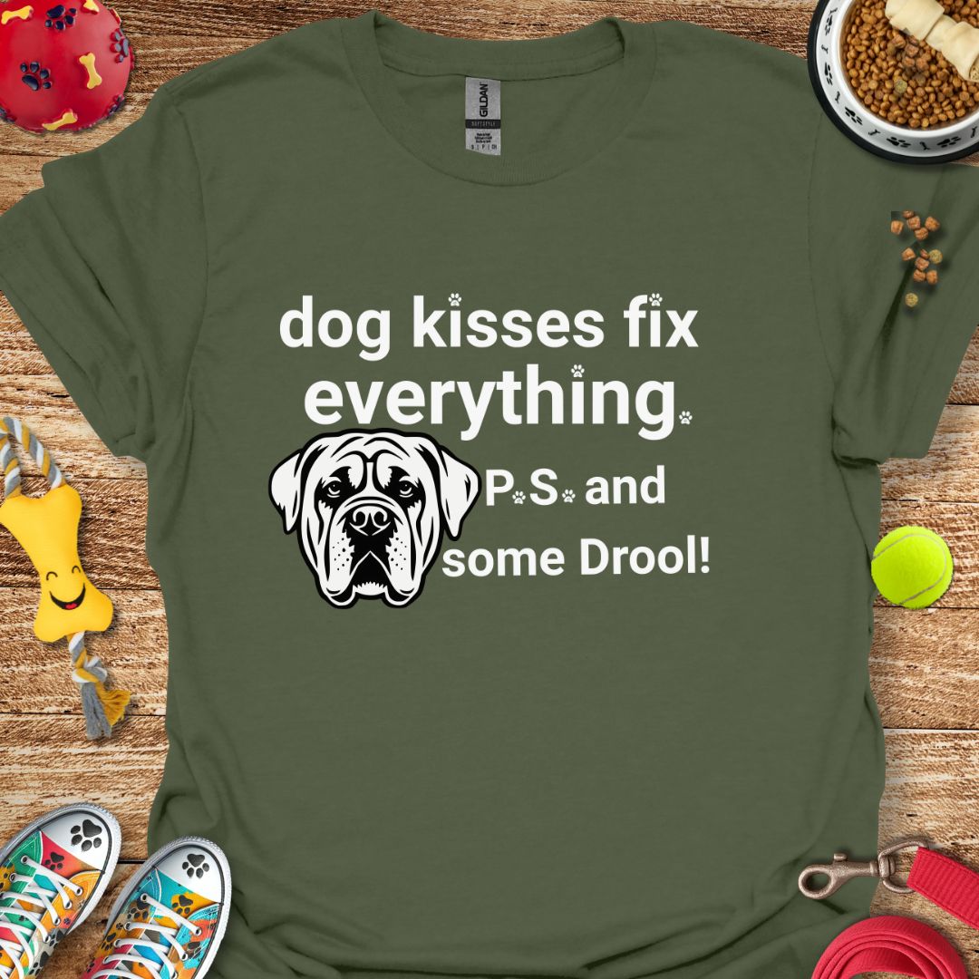 Dog Kisses Fix Everything T-Shirt